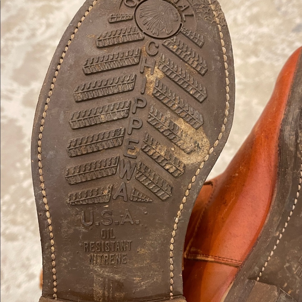 RARE Vintage
Sz 7.5 D Chippewa USA
Western Cowboy Boots Men's Leather - Picture 13 of 13
